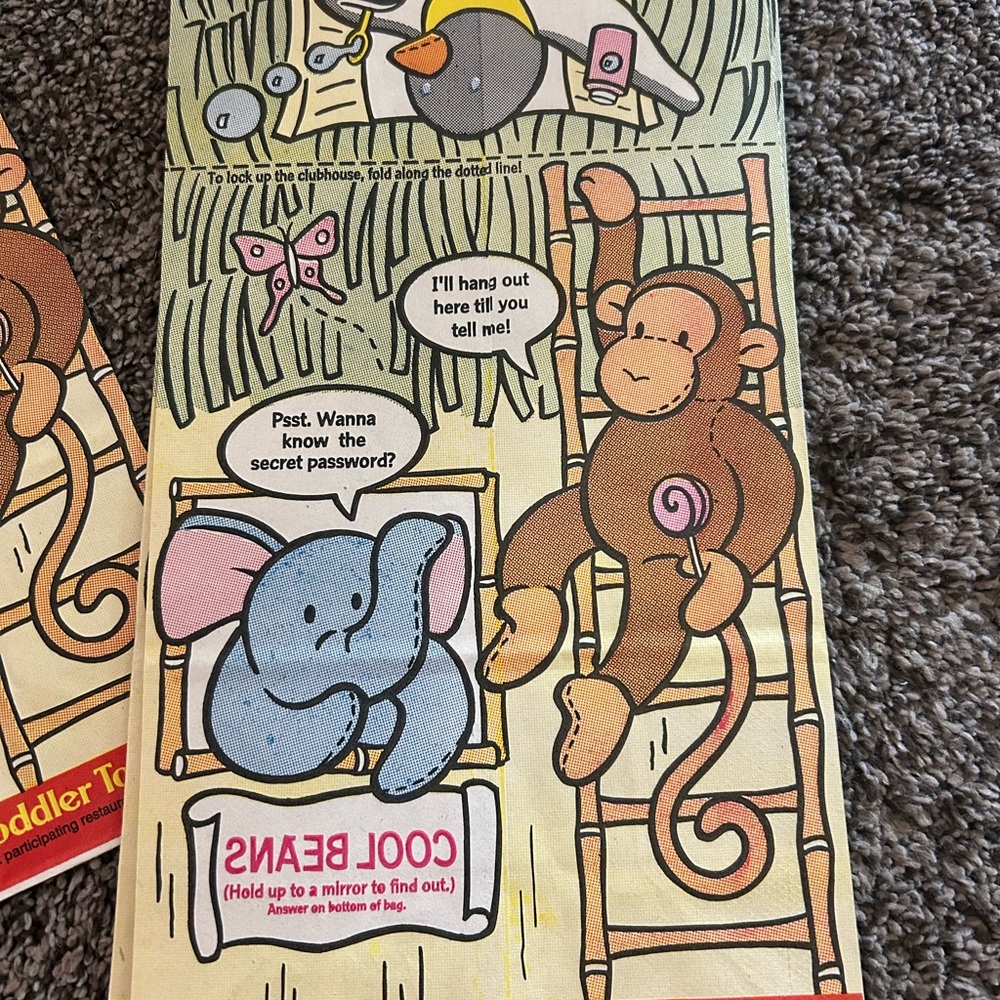 Vintage McDonald’s Beanie Baby Happy Meal Bags - Picture 2 of 5